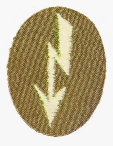 Army TROPICAL Panzer Grenadier Signal Blitz for Overcoat