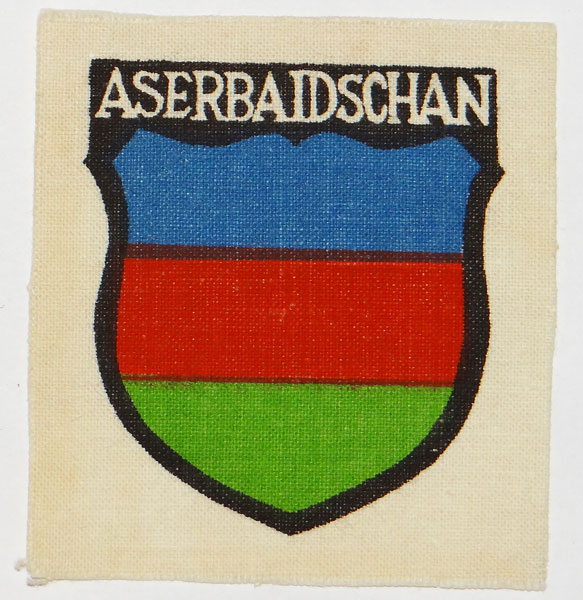 Army "ASERBAIDSCHAN" Foreign Volunteer Arm Shield Army "ASERBAIDSCHAN" Foreign Volunteer Arm Shield