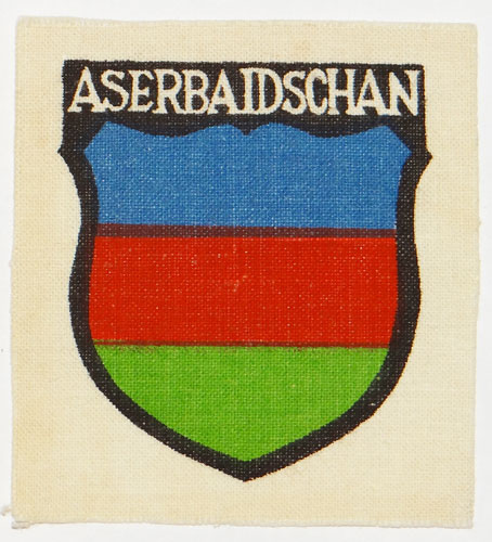 Army "ASERBAIDSCHAN" Foreign Volunteer Arm Shield