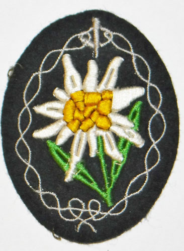Army Mountain Troops Sleeve Edelweiss