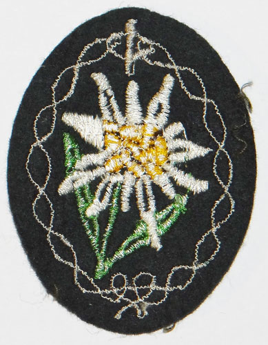 Army Mountain Troops Sleeve Edelweiss