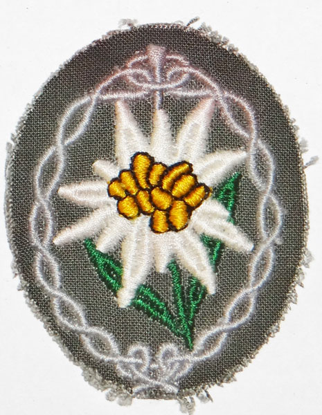 Army Mountain Troops Sleeve Edelweiss