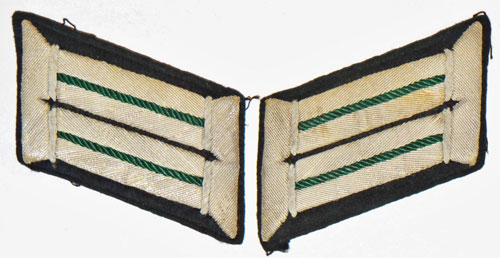 Army Jager & Gebirgsjager Officer Collar Tabs