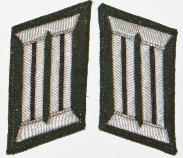 Army Pioniere Officer Collar Tabs Army Pioniere Officer Collar Tabs