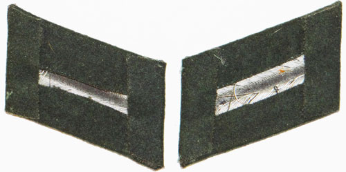 Army Pioniere Officer Collar Tabs