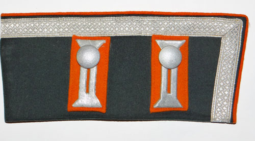 Army Cuff from Dress Waffenrock Tunic with Orange Piping