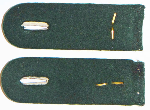 Army Officials Collar Tabs & Shoulder Board Set