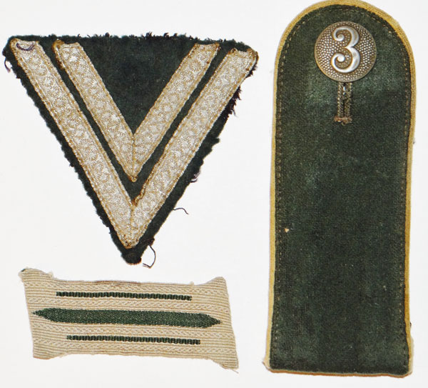 Army Enlisted Infantry Cloth Insignia Group
