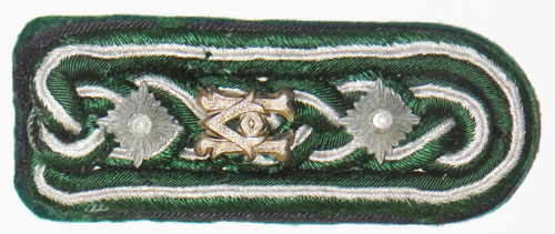 Army Official Shoulder Board with Oberfeldwebel Rank