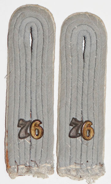 Army Infantry Leutnant Shoulder Boards