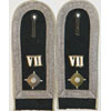 Army Oberleutnant of Artillery Troops Shoulder Boards