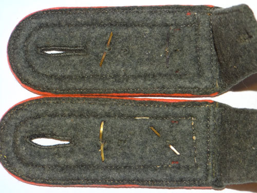 Army Panzer Oberfeldwebel Shoulder Boards