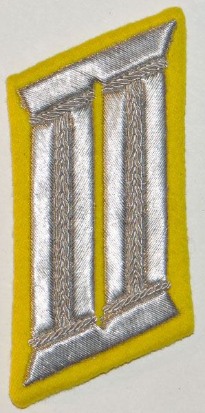 Army Signal Troops Officer Dress Collar Tab Army Signal Troops Officer Dress Collar Tab