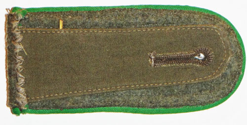 Army 100th Gebirgsjager Regt. Feldwebel Shoulder Board
