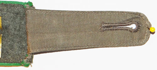 Army 100th Gebirgsjager Regt. Feldwebel Shoulder Board