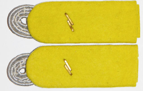 Army Dress Major Signal Troops Wehrkreis 12 Shoulder Boards