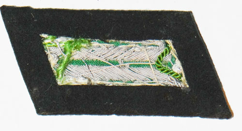 Army Hauptmann 15th Panzer Grenadier Regt. Collar Tab & Shoulder Board SET