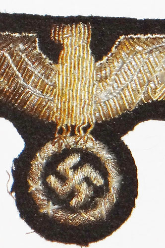 Army PANZER Officers Breast Eagle
