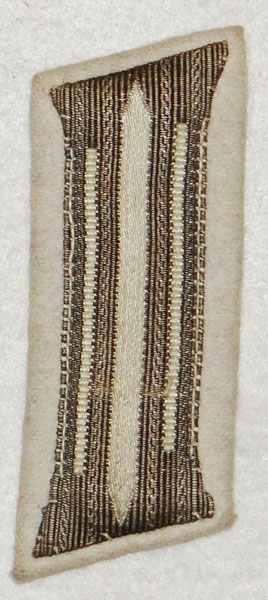 Army Reichswehr & WW II Infantry Dress NCO/EM Collar Tab Army Reichswehr & WW II Infantry Dress NCO/EM Collar Tab