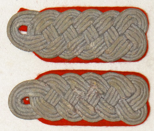 Army Major of Artillery Troops Shoulder Boards