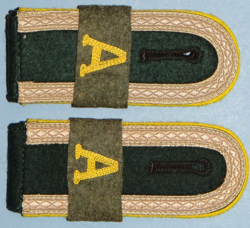 Army Signal Intelligence Units Unteroffizier Shoulder Boards