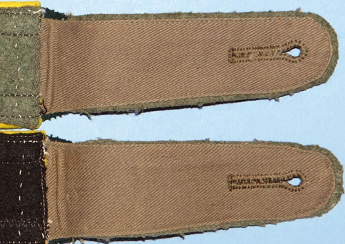 Army Signal Troops Feldwebel Shoulder Boards