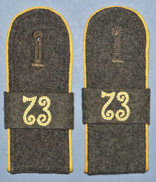 Army 73rd Signal Regt. Enlisted Shoulder Boards Army 73rd Signal Regt. Enlisted Shoulder Boards