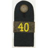 Army 40th (mot) Signal Troops G.H.Q. Troops Enlisted Shoulder Board