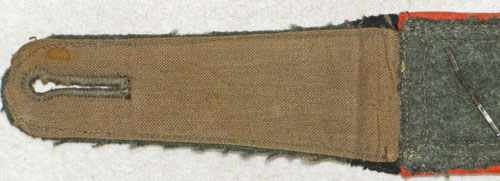 Army PANZER JAGER Oberfeldwebel Shoulder Board