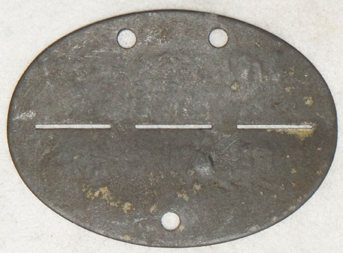 WWII Army "I.D." Tag