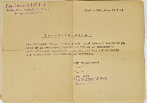 Army Soldbuch for NCO