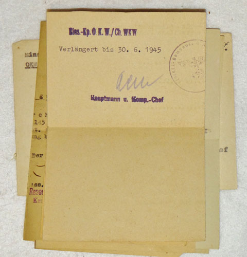 Army Soldbuch for NCO