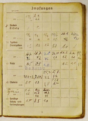 Army Soldbuch for NCO