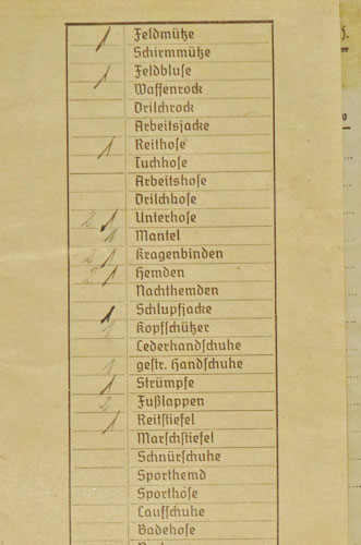 Army Soldbuch for NCO