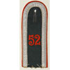 Army 52nd Artillery Regt. Mechanised G.H.Q. Troops Unteroffizier Shoulder Board