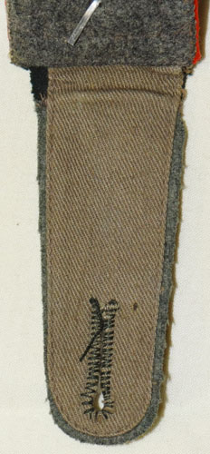 Army 74th Artillery Regt. 2nd Panzer Div. Oberfeldwebel Shoulder Board