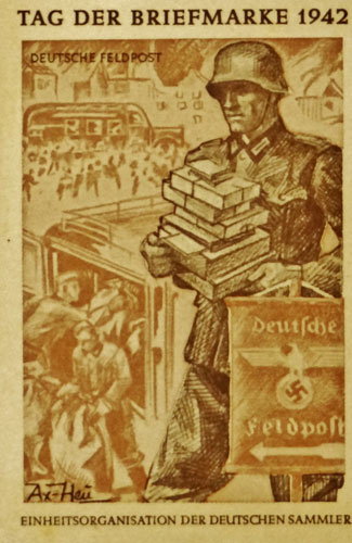 Tag Der Briefmarke 1942 Postcard