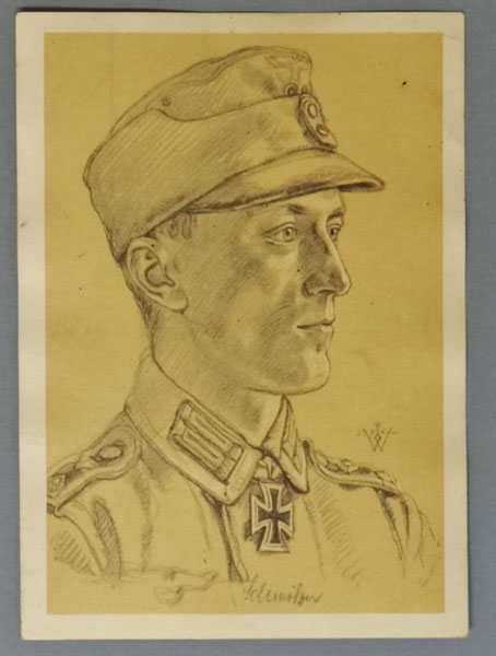 Wolfgang Willrich Drawing of "Oberwachtmeister Schmolzer" Wolfgang Willrich Drawing of "Oberwachtmeister Schmolzer"