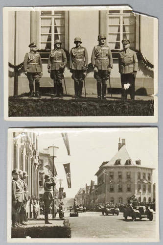 Two Photos of three Army Generals