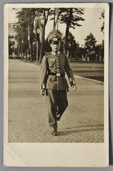 Army Enlisted in Dress Uniform Photo