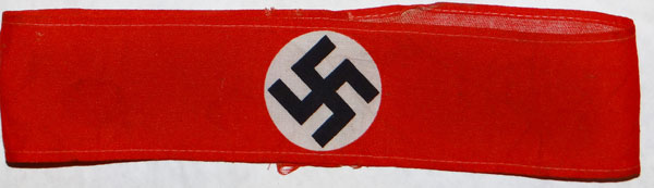 N.S.D.A.P. Party Identification Sleeve Band N.S.D.A.P. Party Identification Sleeve Band