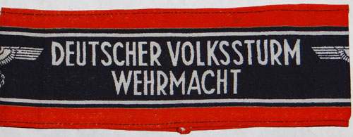 Deutscher Volkssturm Wehrmacht Armband