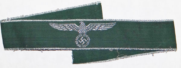 German Custom’s Officials Sleeve Band