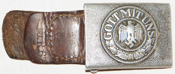 Army NCO/EM Unit Marked Belt Buckle Army NCO/EM Unit Marked Belt Buckle
