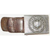 Army NCO/EM Unit Marked Belt Buckle
