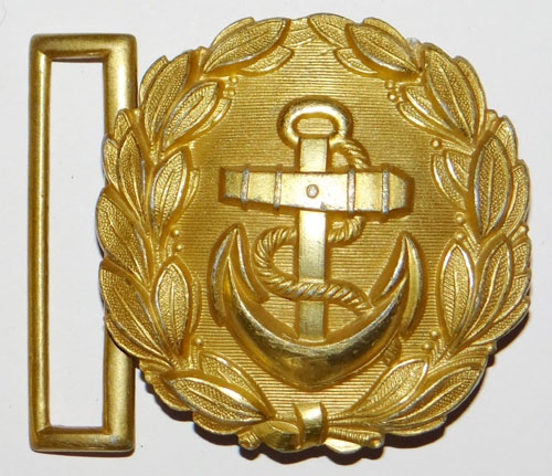 Kriegsmarine Line Officer Buckle for Dress Brocade Belt