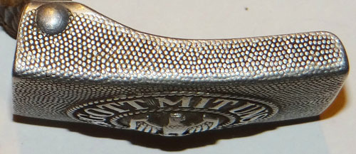 Army NCO/EM Aluminum Buckle with 1938 Dated Leather Tab