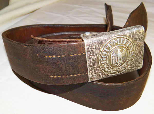 Unit Marked Army NCO/EM Belt & Buckle Unit Marked Army NCO/EM Belt & Buckle