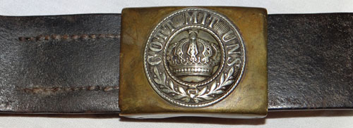 WW I German "Prussian" Belt & Buckle