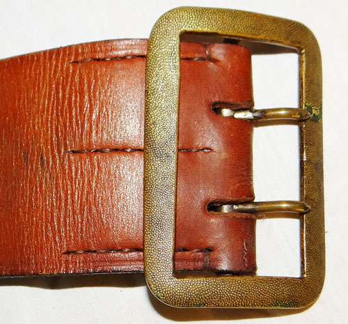 Army Generals Brown Leather Belt